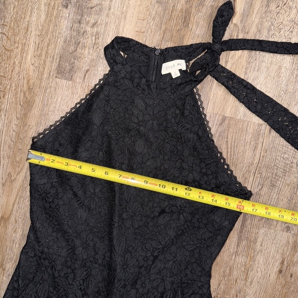 NY&CO - Just Me • Lace Halter Neck Wide Leg Jumpsuit - Picture 16 of 16